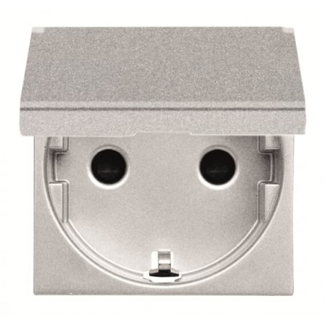Niessen 2CLA228810N1301 B.enchufe 2P+T c/ tapa p. inf. PL